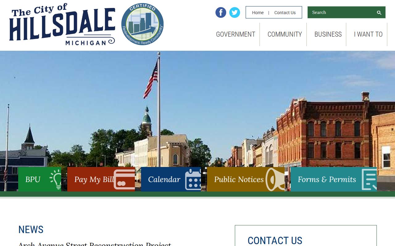 Hillsdale court docket city-government context